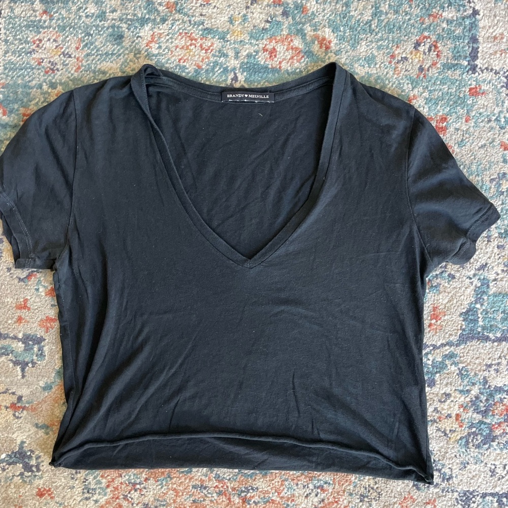 Black Brandy Melville Crop Top